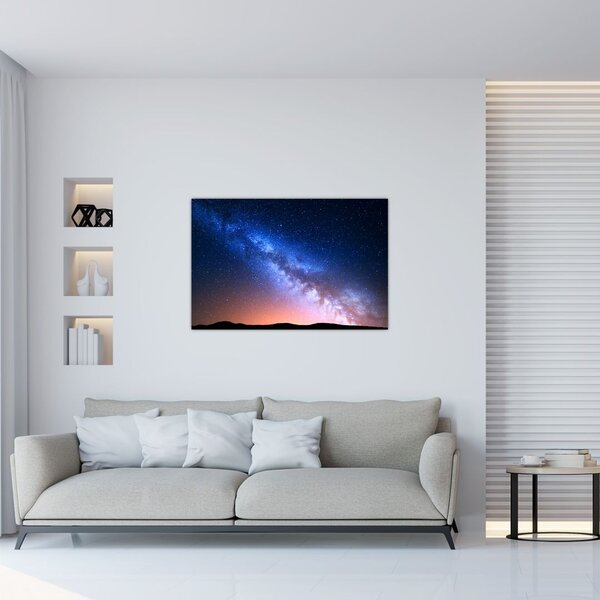 Kép - A csillagok éjszakai szépsége (90x60 cm)