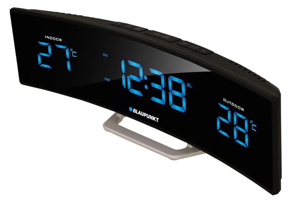 Blaupunkt CR12BK Rádiós ébresztőóra - Fekete