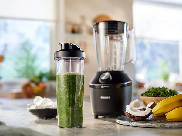 Philips 3000 series HR2291/41 turmixgép Asztali mixer Fekete