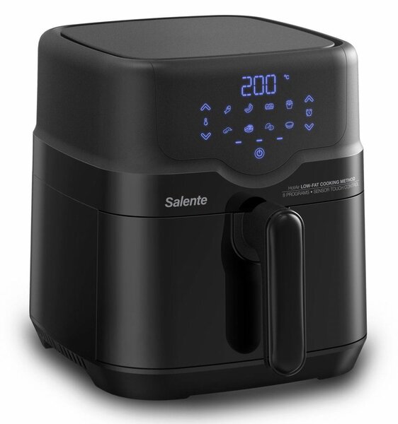 Salente HotAir 2az1 forrólevegős sütő 4,3L fekete