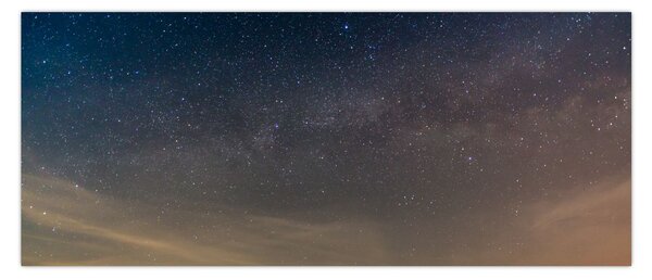 Éjszakai égbolt képe (120x50 cm)