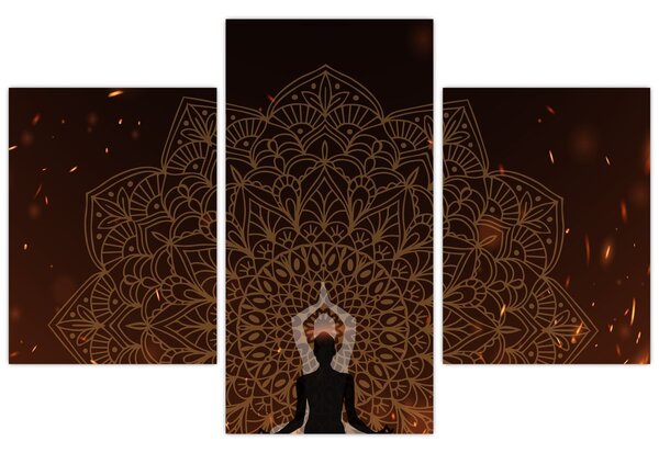 Kép - Meditáció (90x60 cm)