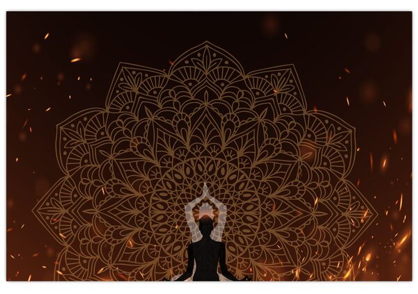 Kép - Meditáció (90x60 cm)