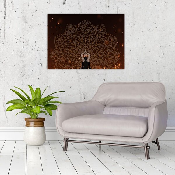 Kép - Meditáció (70x50 cm)