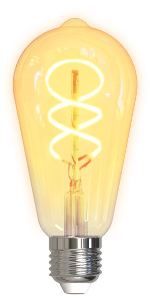 Deltaco Smart Home LED Filament Spiral izzó 5.5W 470lm 1800-6500K E27 - Hideg-Meleg fehér