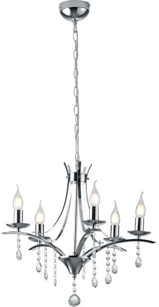 TRIO 101600506 Lucerna 40W króm függesztett lámpatest