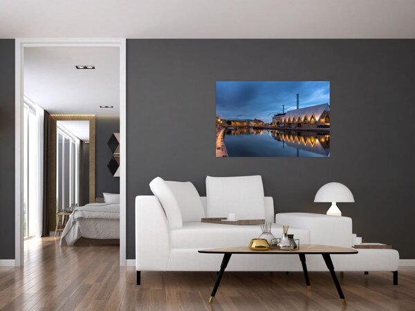 Vízcsatorna képe - Göteborg (90x60 cm)