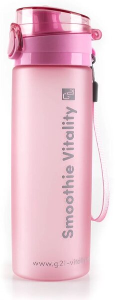 G21 KXN-1157RZ smoothie/juice palack 600 ml jeges-rózsaszín