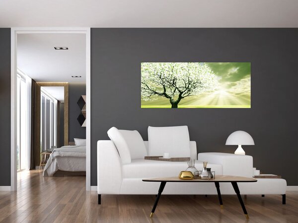 Fa képe a réten (120x50 cm)