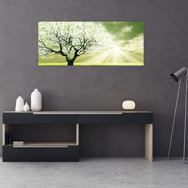 Fa képe a réten (120x50 cm)