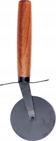 Fa Kerek Pizza Vágódeszka Készlet Pizzavágóval 30 cm