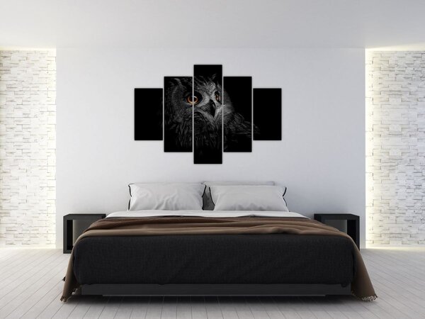Kép - bagoly, ábra (150x105 cm)