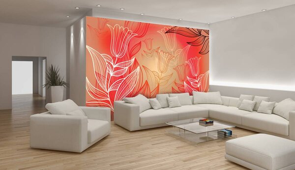 Fotótapéta - Virágok (152,5x104 cm)