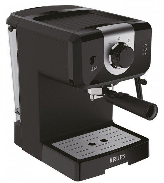 Krups OPIO XP320830 karos eszpresszógép 1,5 L fekete