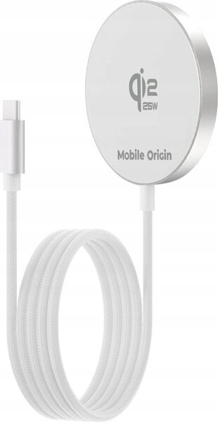 Mobile Origin Qi2 25W Magnetic Charging Pad PW29 White