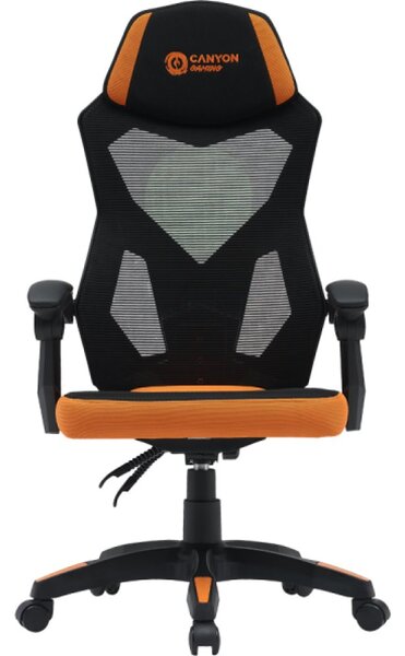 CANYON Fotel gamingowy Wave MCH02 Mesh Pomarańczowy