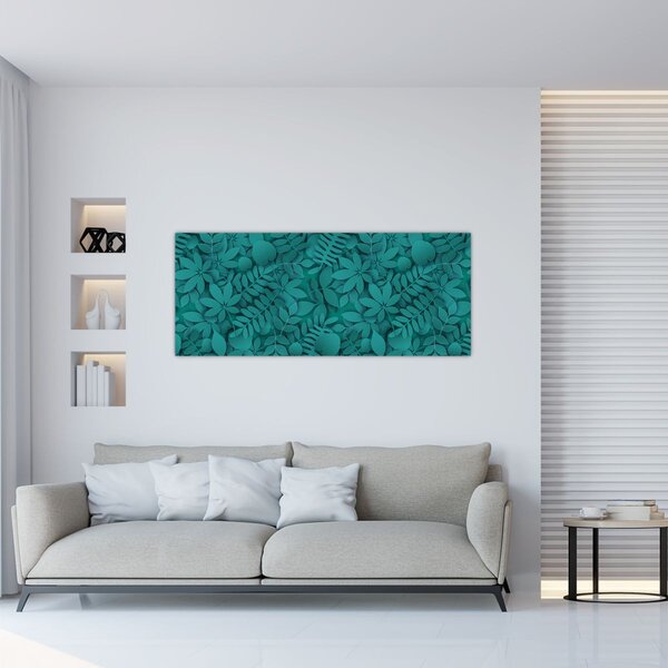 A levelek képe (120x50 cm)