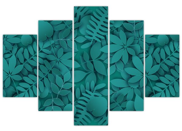 A levelek képe (150x105 cm)