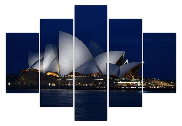 Sydney éjszakai kép (150x105 cm)