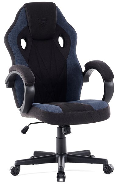 SENSE7 Prism gamer szék fekete-kék szövet