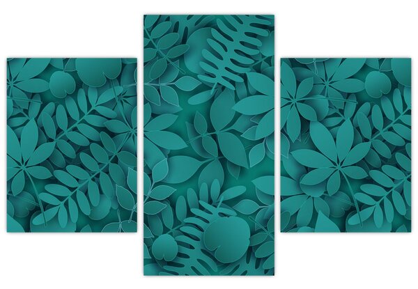 A levelek képe (90x60 cm)