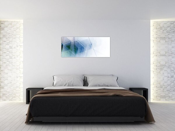 Kép - Geometriai formák (120x50 cm)