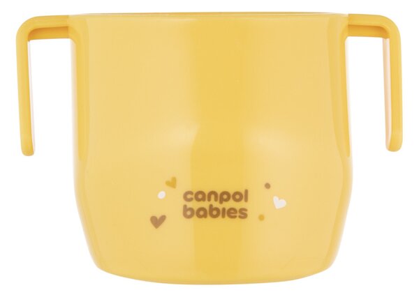 Canpol babies Itatópohár SMART 180 ml 12hó+ - sárga
