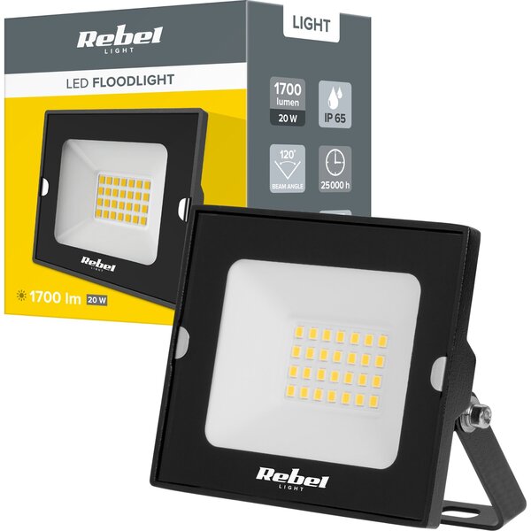 Rebel URZ3621 LED reflektor 20W, 6500K, 230V