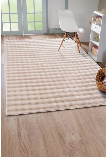Krémszínű mosható szőnyeg 120x170 cm Bubble Emarald – Mila Home