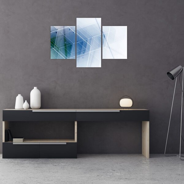 Kép - Geometriai formák (90x60 cm)