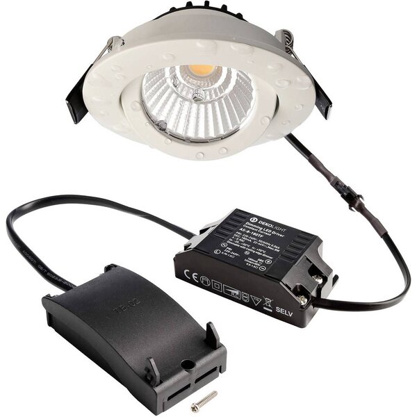 Deko Light Dione IP LED-es beépíthető lámpa EEK: E (A - G) LED Fixen beépített LED-es 8.5 W Fehér (565388)