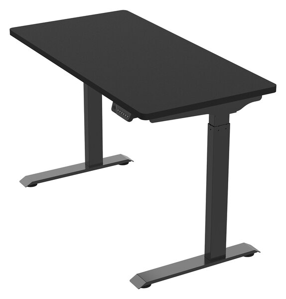Elektromosan, elektronikusan állítható magasságú íróasztal fekete (ET119-BLACK)