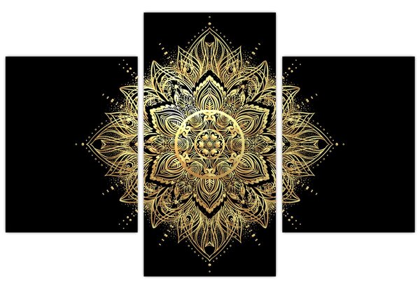 Kép - Mandala gazdagság (90x60 cm)