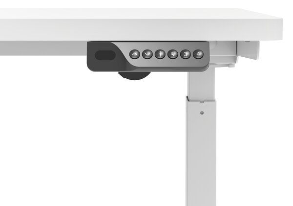 Elektromosan, elektronikusan állítható magasságú íróasztal fehér (ET119-WHITE)