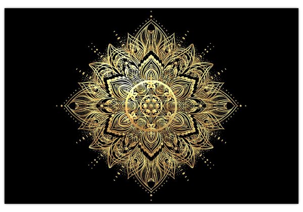 Kép - Mandala gazdagság (90x60 cm)