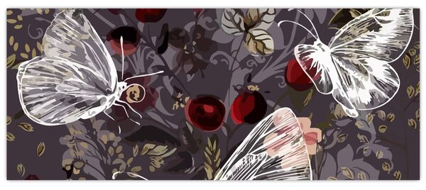 Pillangók képe (120x50 cm)