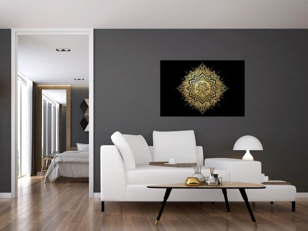 Kép - Mandala gazdagság (90x60 cm)