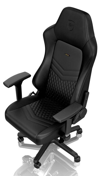 Noblechairs HERO Gamer Szék Valódi Bőr Fekete