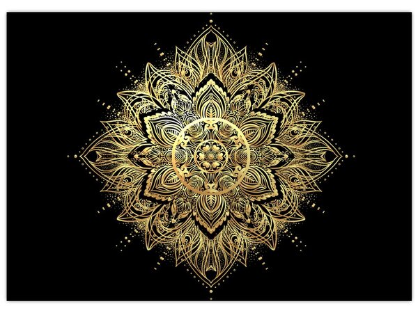 Kép - Mandala gazdagság (70x50 cm)