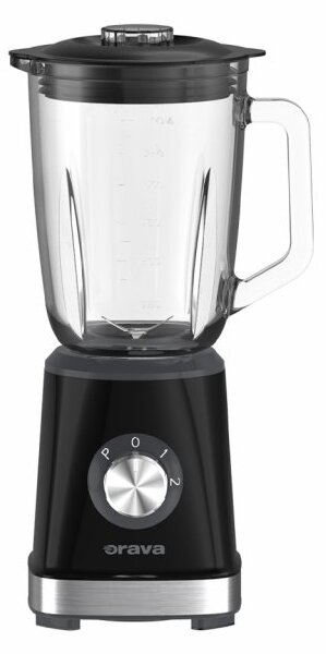 ORAVA RM-208 B Smoothie mixér 500W 1.5L üveg Fekete