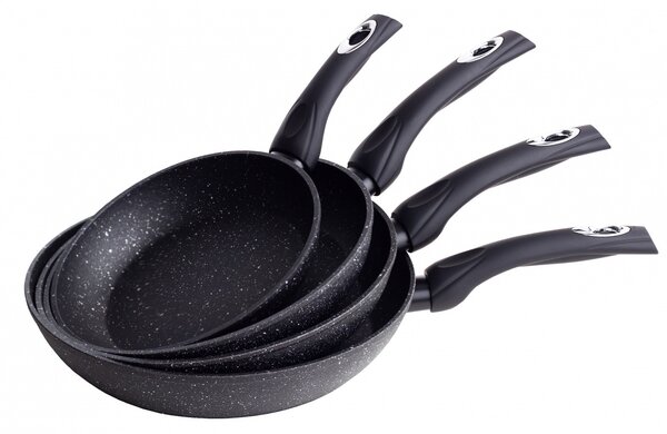 Berretti BR-5951 Tivano Univerzális serpenyő 24cm - Fekete