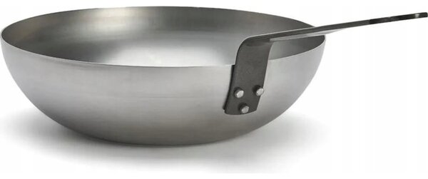 De Buyer Wok De Acero Abovedado De 24 Cm - 5617.24
