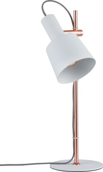 Paulmann Neordic Haldar 79658 Íróasztali lámpa LED E14 20 W Vörösréz, matt, Fehér
