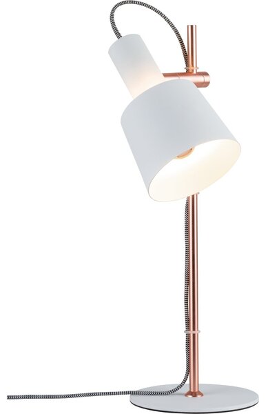 Paulmann Neordic Haldar 79658 Íróasztali lámpa LED E14 20 W Vörösréz, matt, Fehér