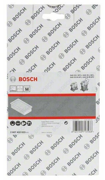 Bosch 2607432033 lapos lamellás szűrő