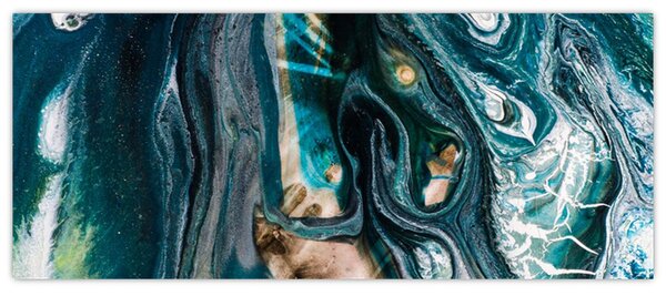 Absztrakciós kép (120x50 cm)