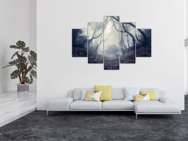 Kép - Erdő a ködben (150x105 cm)