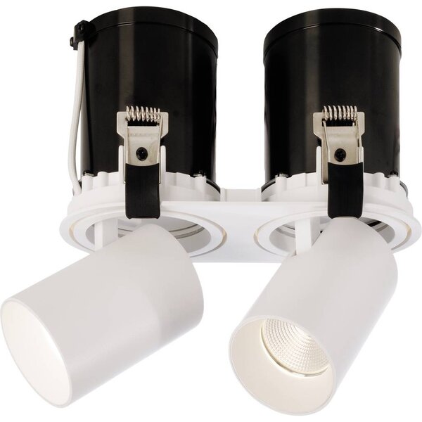 Deko Light Rigel Mini Round Double LED-es beépíthető lámpa EEK: G (A - G) LED Fixen beépített LED-es 22.0 W Fehér (565313)