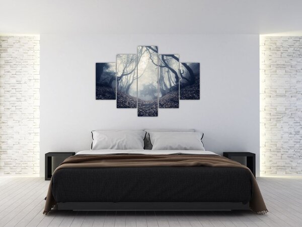 Kép - Erdő a ködben (150x105 cm)