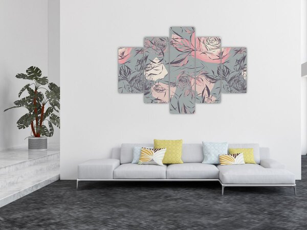 Kép - Rózsák (150x105 cm)